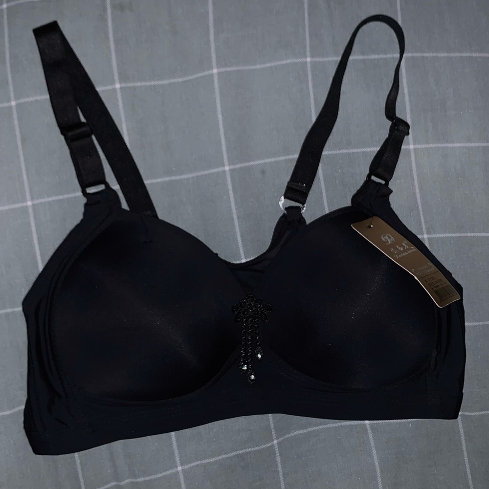Black Women's Bra